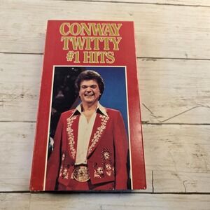 VTG Conway Twitty #1 Hits VHS Willie Nelson Nashville Superstars K-Tel Cat 1840